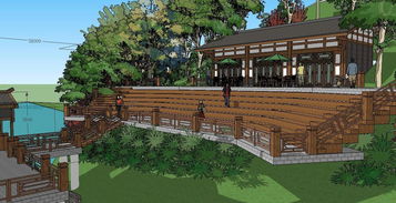 新中式古典風格園林景觀規(guī)劃SU模型與設計圖下載指南